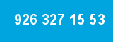 926 327 15 53